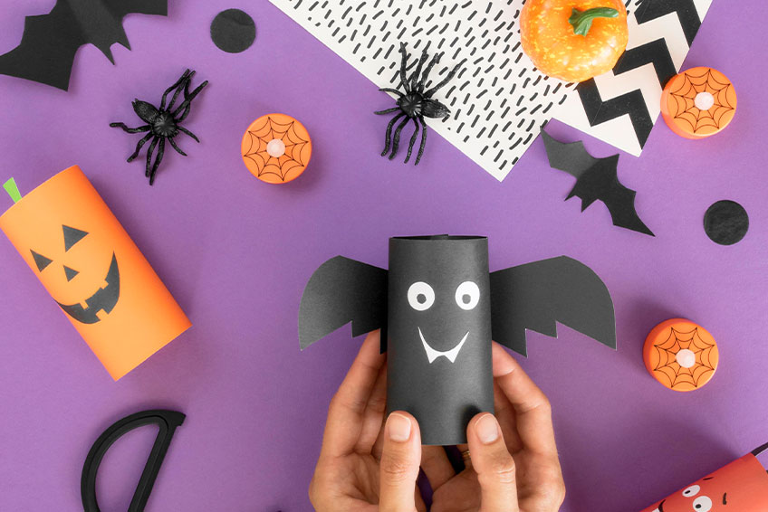 5 Manualidades fáciles para Día de Muertos y Halloween (con materiales de siempre)