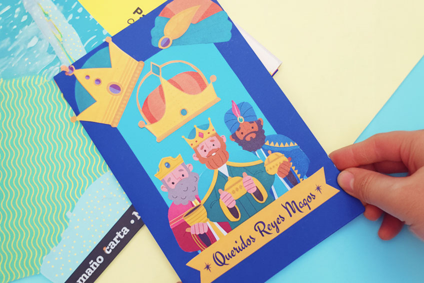 Carta a los Reyes Magos y corona de reyes, ¡decóralos en familia!