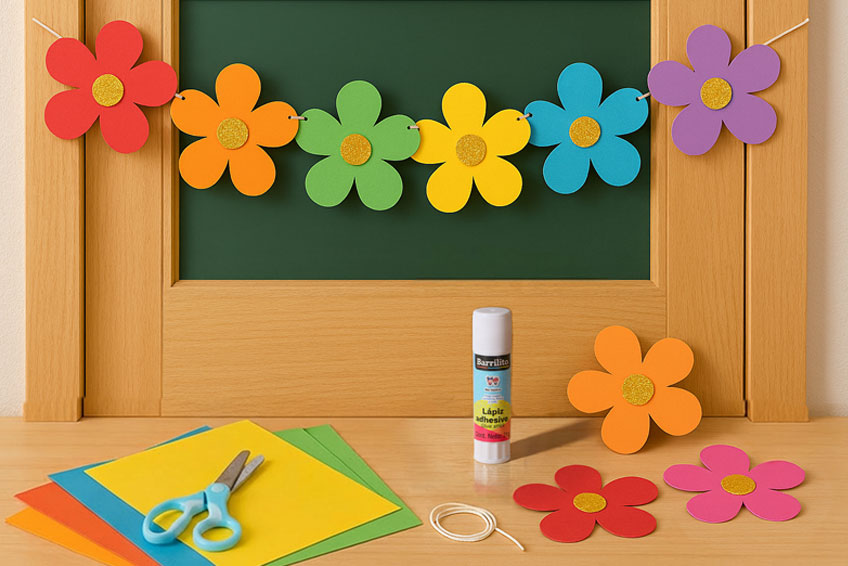 Primavera en el salón:  5 manualidades fáciles para llenar de color tu aula