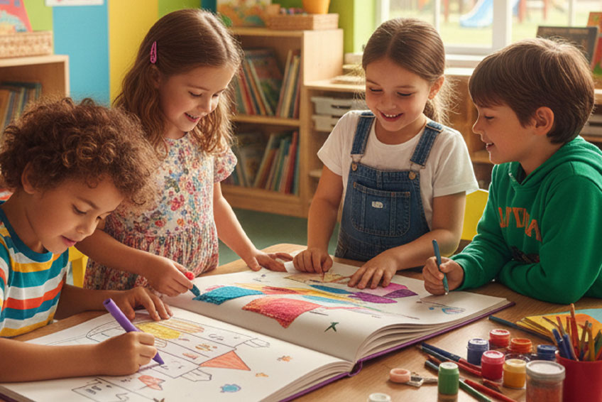 ¡Crea un cuento! Ejercicio para mejorar comprensión y estructura narrativa