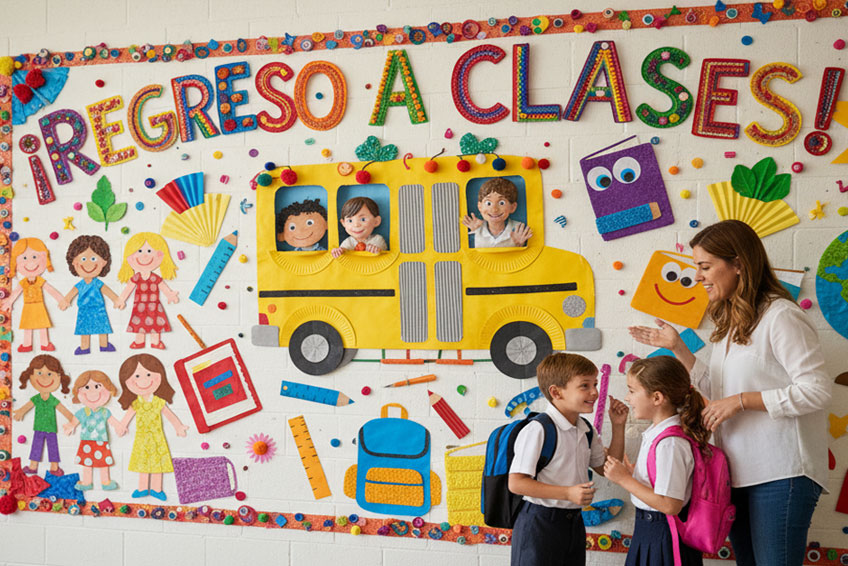Actividades para dar la bienvenida al primer día de clases