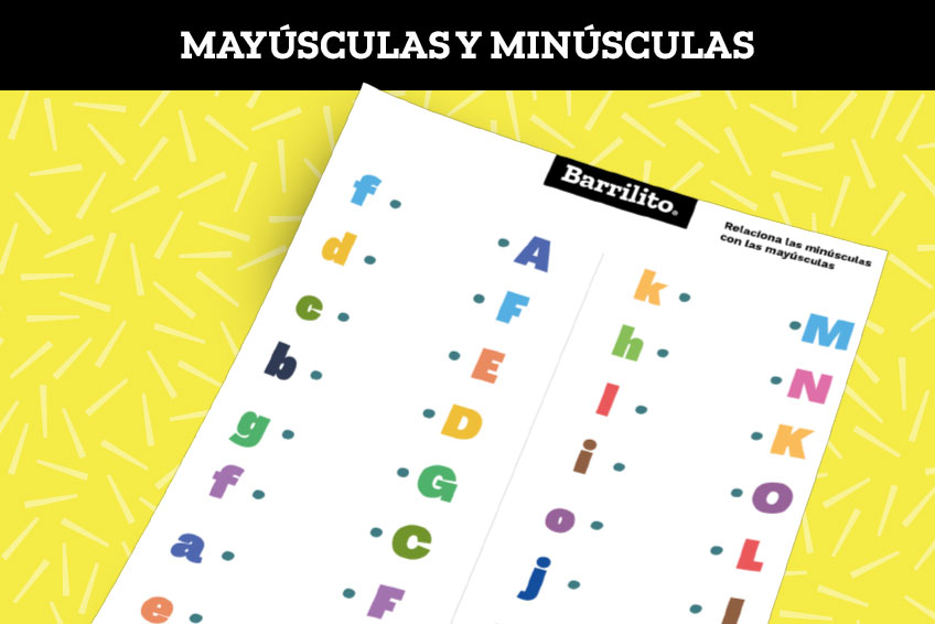 Letras mayúsculas y minúsculas