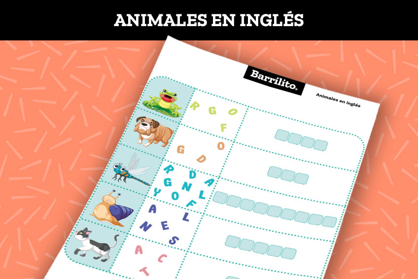 Animales en inglés