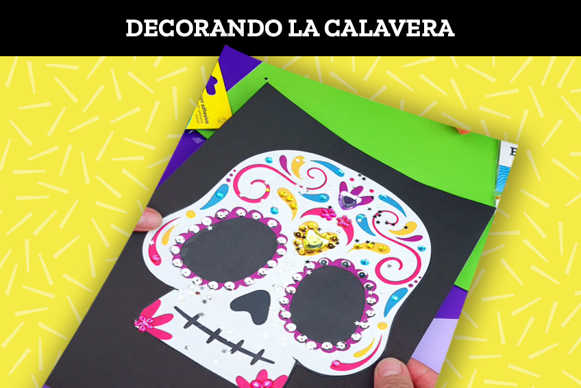 Decoración de calavera