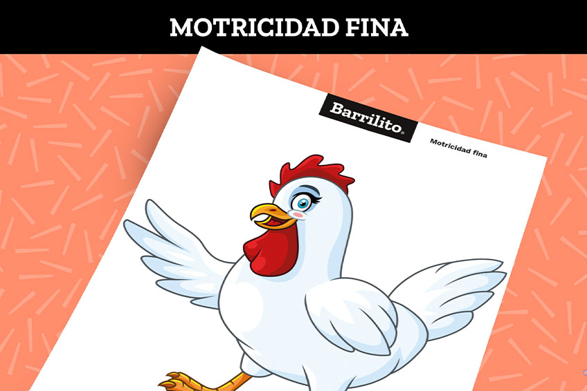 Ejercicio de motricidad fina