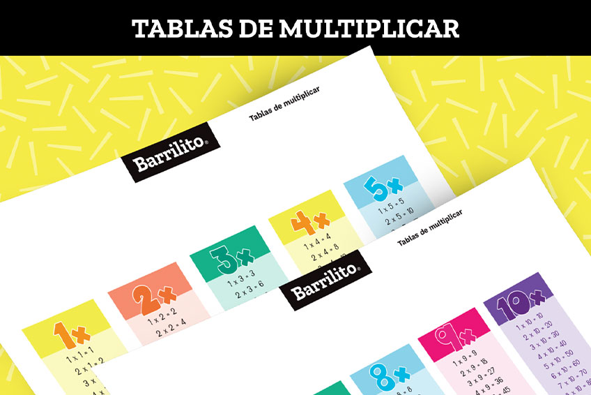 Tablas de multiplicar