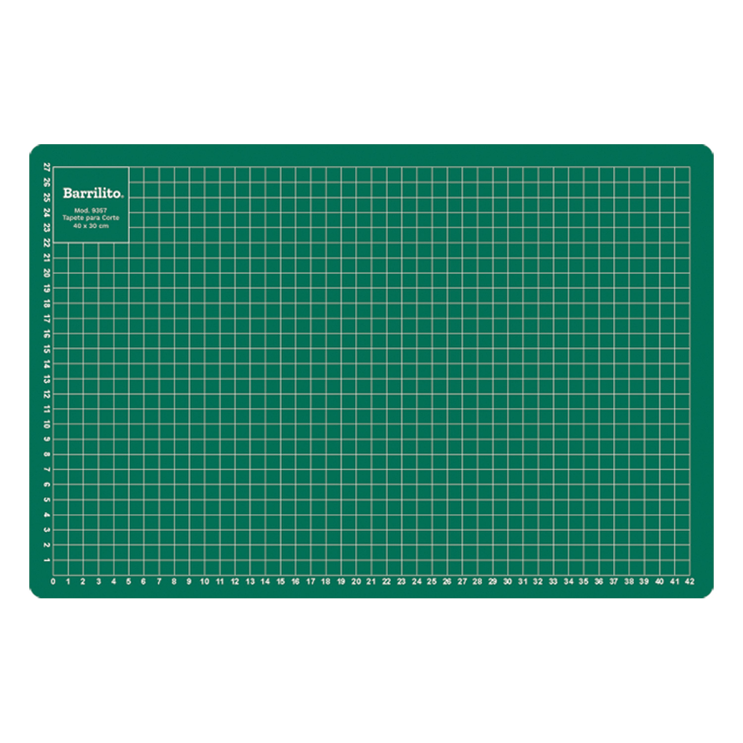Tapete para Corte Mediano 45x30cm Verde
