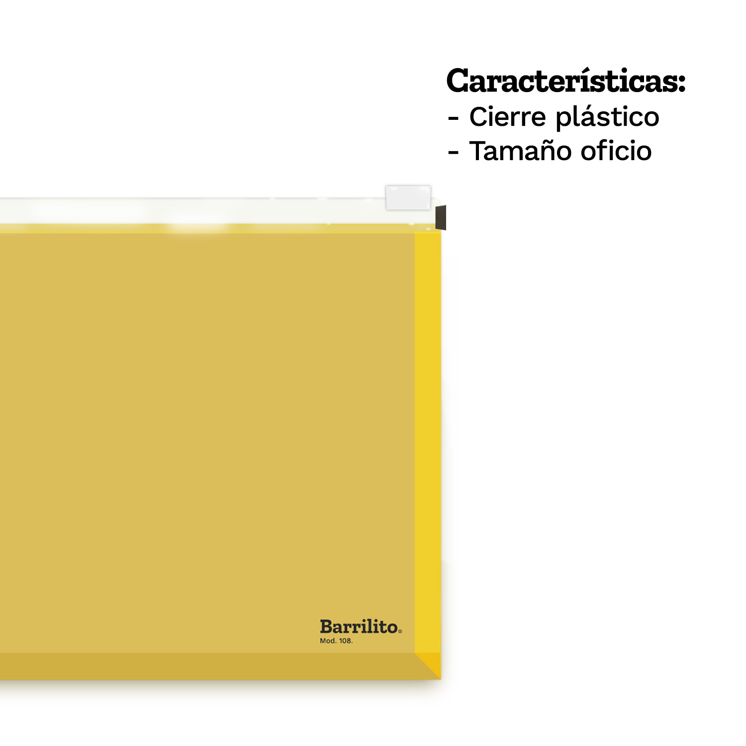 Sobre con Cierre Oficio Horizontal
