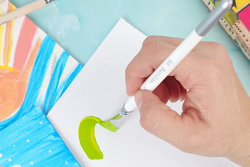 ¿Sabes que pincel usar?