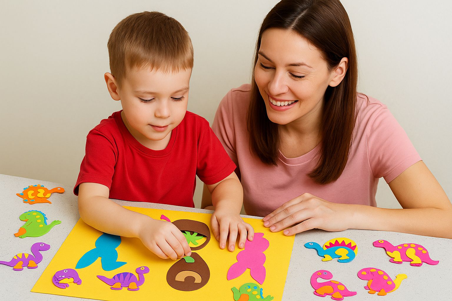 Crea, juega y aprende: stickers temáticos para inventar historias sin límite