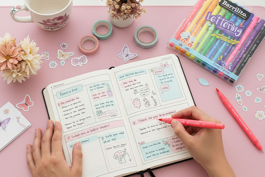 Arranca el año con Bullet Journal, ¡crea y planifica!
