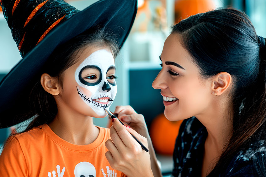 ¡Monstruosamente adorables! Ideas creativas para pintar caritas de Halloween