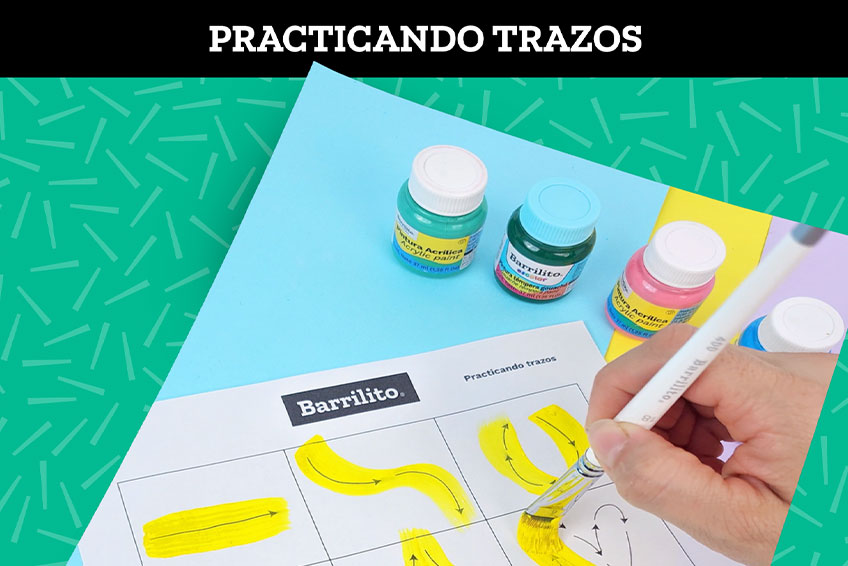 Practicando trazos