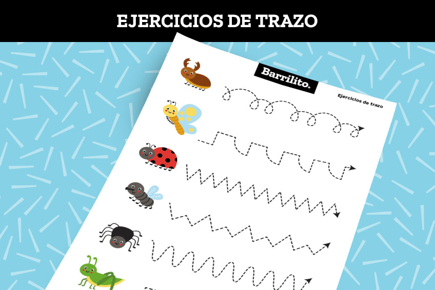 Traza las líneas