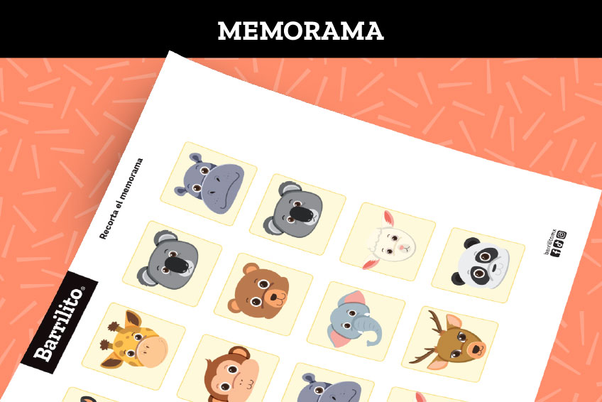 Recortar el memorama