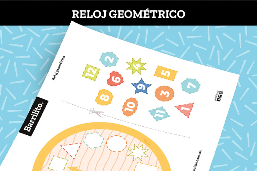 Reloj geométrico